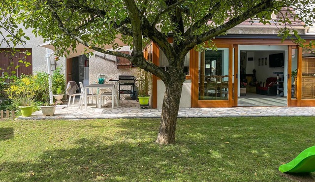 Stunning home in Compans with sauna