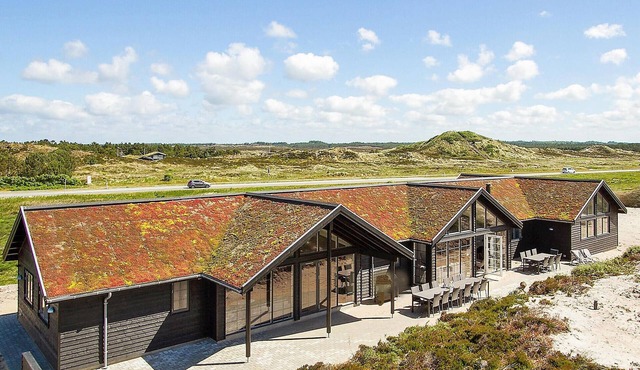Stunning home in Henne with sauna