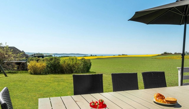 Stunning home in Knebel with sauna