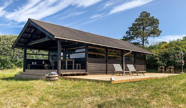 Stunning home in Knebel with WiFi