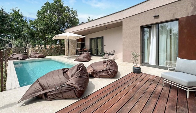 Stunning home in Labin with private swimming pool, can be inside or outside
