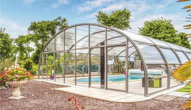 Stunning Home In Pommeret With Sauna