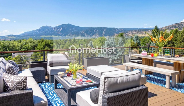 Stunning Home with Flatirons Views, 10-Min to Downtown & CU Campus!