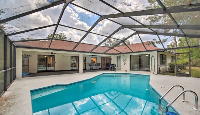 Stunning Homosassa Getaway w/Private Pool!