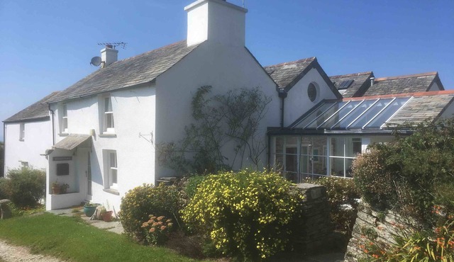 Stunning house near Port Isaac with beautiful sea and countryside views