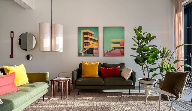 Stunning Industrial-Style Loft by the Canals