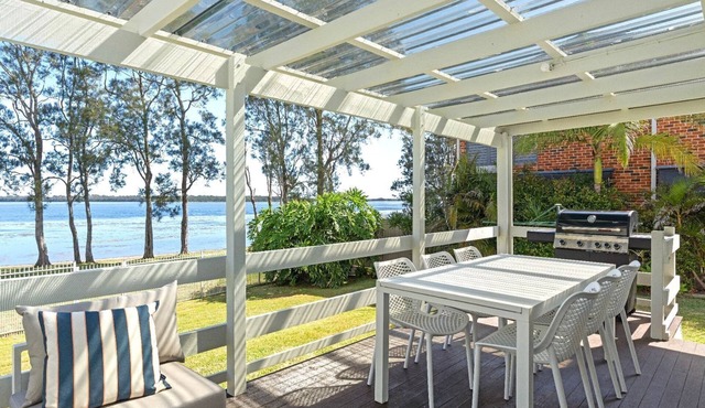 Stunning Lakefront Home with Bonus Studio