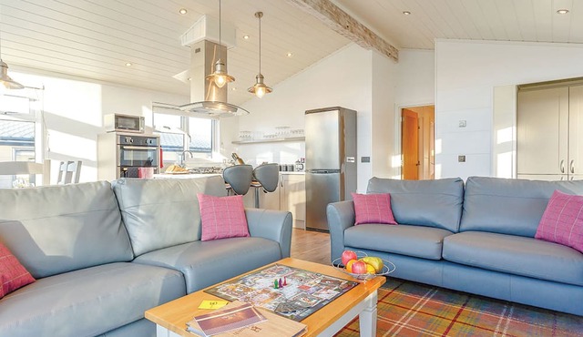 Stunning luxury lodge.