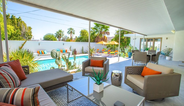 Stunning Midcentury Home with Gorgeous Pool+Patio
