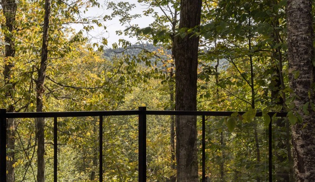 Stunning modern chalet nestled in the breathtaking Laurentian mountains.