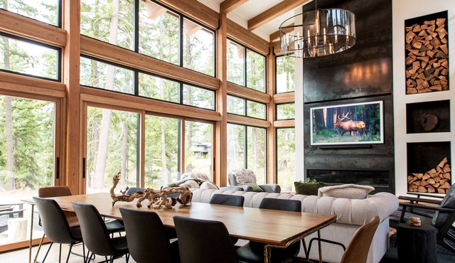 Stunning modern luxury in the Cascade Mountains