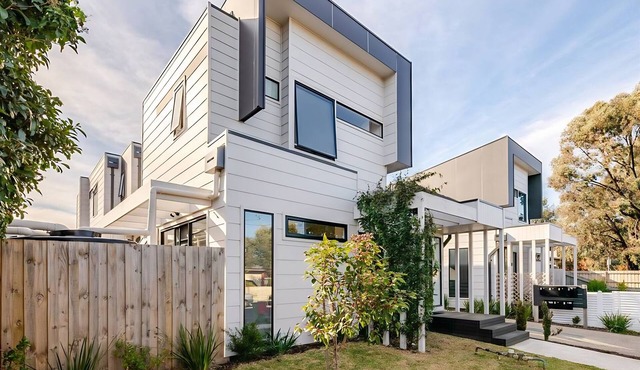 Stunning, modern, two-story detached townhouse