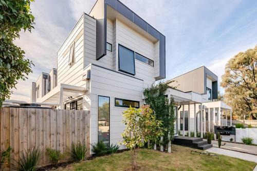 Stunning, modern, two-story detached townhouse