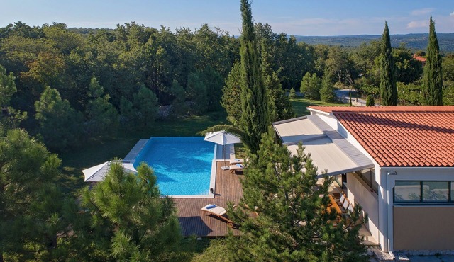 Stunning modern villa with private pool, near Pula, Croatia