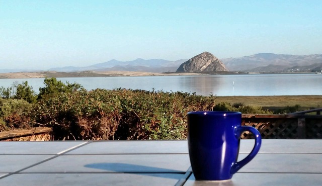 Stunning Morro Rock Views from the Bach Bay Estuary