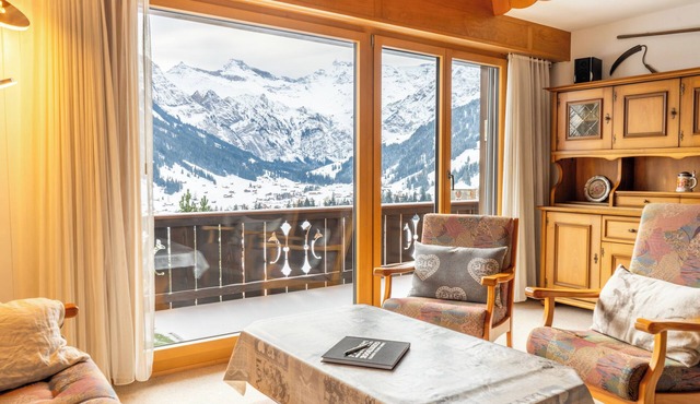 Stunning Mountain Views the Heart of Adelboden w/Luxurious Steam Shower