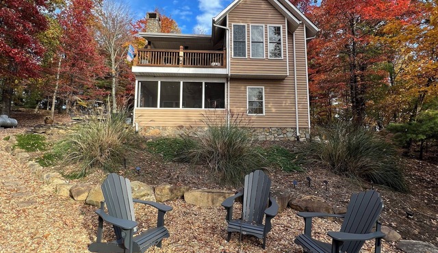 Stunning Mountain Views on Scenic Golf Course in the Yadkin Valley Wine Region.