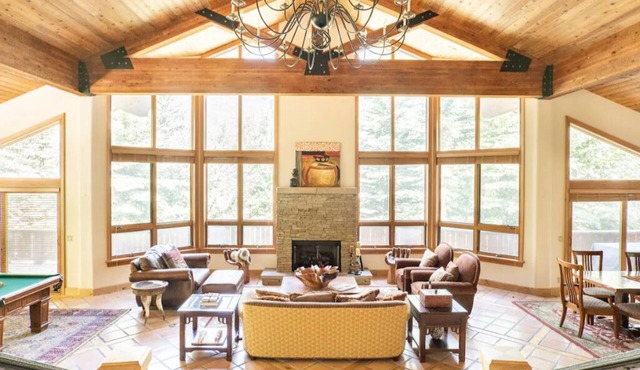 Stunning mountainside home in West Vail