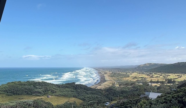 Stunning Muriwai - Watch the sun set after a long day at the beach