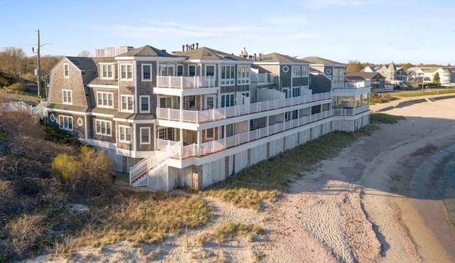 Stunning Ocean Front Location on Private Beach