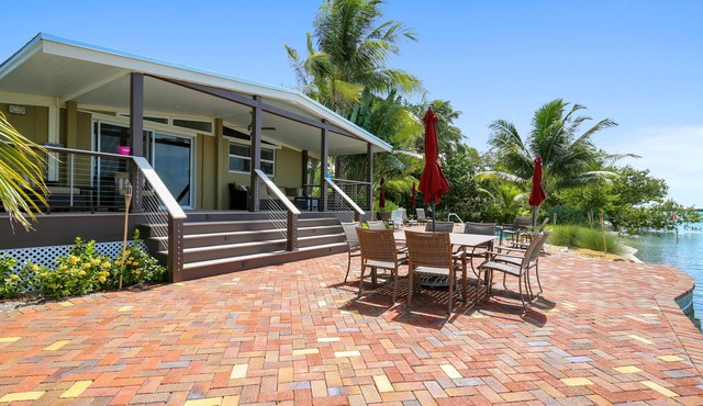 Stunning, Oceanfront Home with Private Pool & Docks - Dog-Friendly