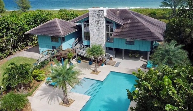 STUNNING OCEANFRONT SEA TURTLE RESORT Beach Home with Resort Pool WOW!