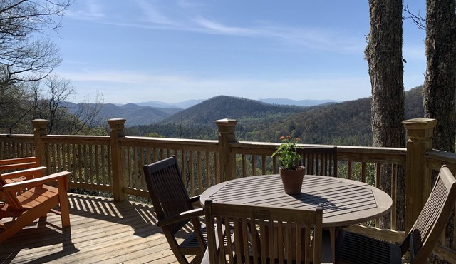 Stunning panoramic mountain views-close to town!