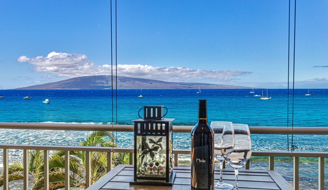 Stunning Panoramic Ocean & Sunset Views with A/C, Walk to Beach & Restaurants