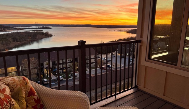Stunning Penthouse Condo with Elevator and Breathtaking Table Rock Lake Views!