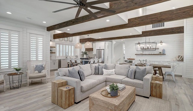 Stunning, Pet-Friendly,Beach Home Beside Dune Pool w/Extra Amenities Nearby