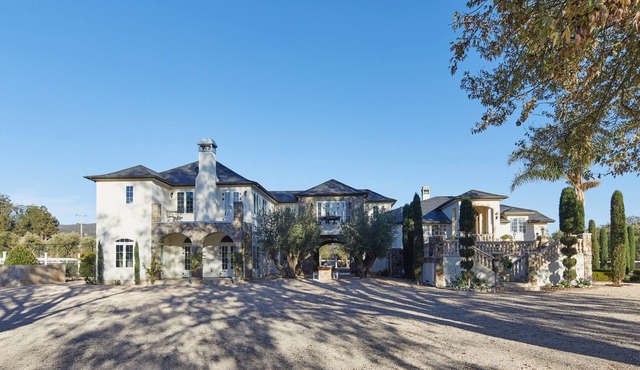 Stunning Private Estate features terraces & poolside patios & entertaining areas