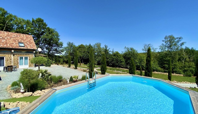 Stunning private house with pool. Set in beautiful large gardens.