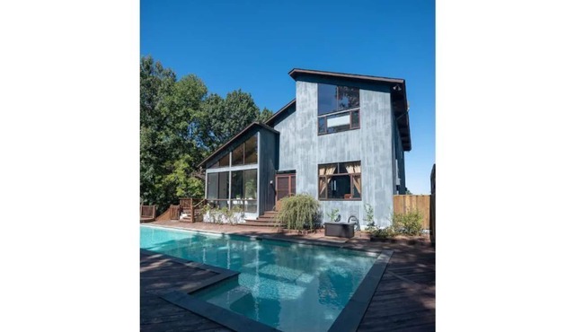 Stunning Riverfront Home with Pool, Hot Tub & Kayaks
