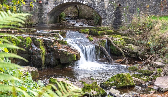 Stunning riverside & waterfall apartment barn, nestled in nature Brecon Beacons