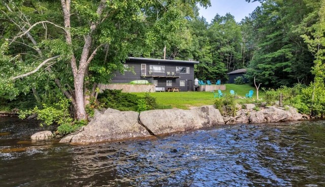 Stunning Saco River Front Home