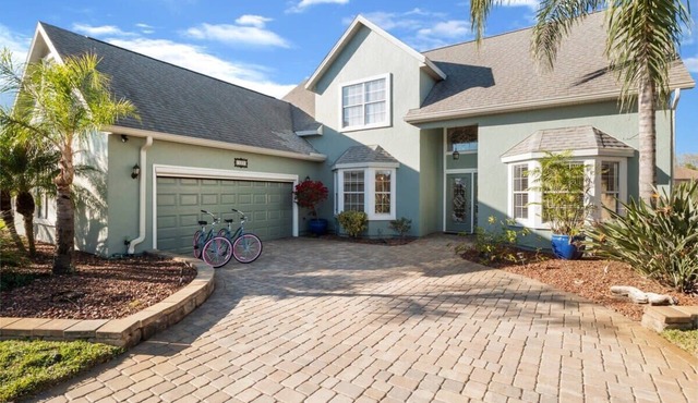Stunning Saltwater Canal Home w/Heated Pool & Spa
