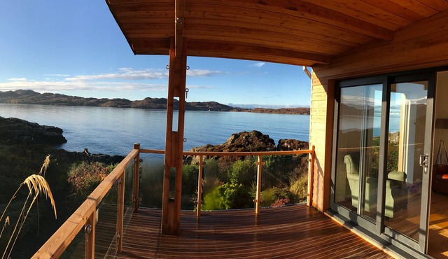 Stunning seaside home in the Scottish Highlands with its own private coastline