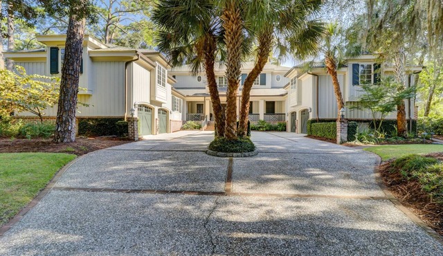 STUNNING Seven Bedroom Home in Sea Pines - 2nd Row Ocean w/Private Pool