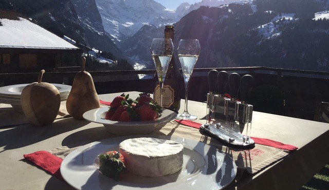 Stunning ski & walking chalet with best views in Wengen