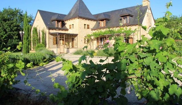 STUNNING STONE BUILT FAMILY FRIENDLY VILLA WITH SALT WATER HEATED POOL AND MORE!