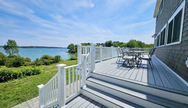 Stunning Sunrises At This Private Waterfront Retreat