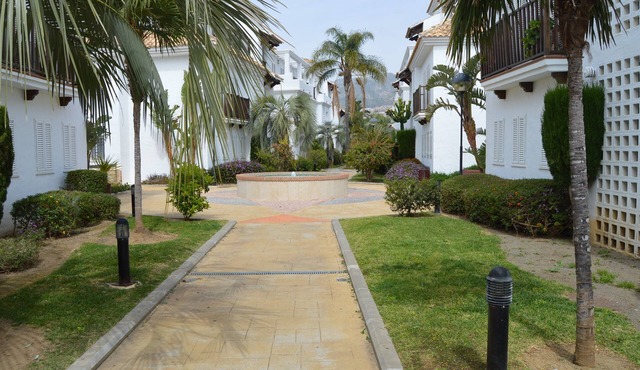 Stunning three bed penthouse to let over looking Torrequebrada Golf course.