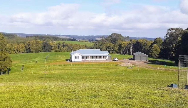 Stunning top of the Otways/spotless new-build retreat of 3-4 (opt) bedrooms.