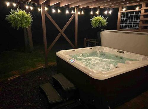 Stunning updated home with a hot tub