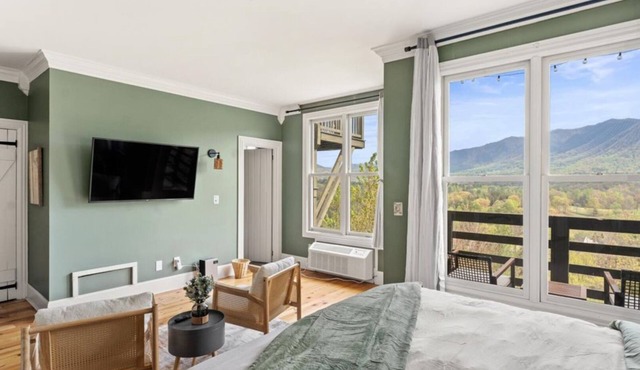 Stunning View | Walk-In Shower | Balcony + TV Seating