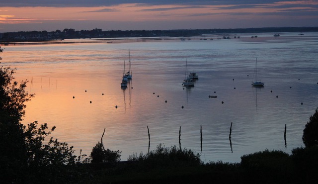 Stunning views of the Gulf entrance (with bicycles)