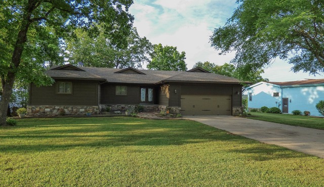 Stunning Views of Greers Ferry Lake! Pool Table, Fire Pit, Large Deck, & More