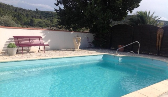 Stunning villa in Paziols with heated private pool and spectacular views