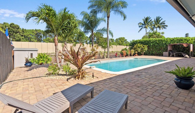 Stunning Waterfront 3BD/2BA Home w/Heated Pool- 1 Mile from Beach!