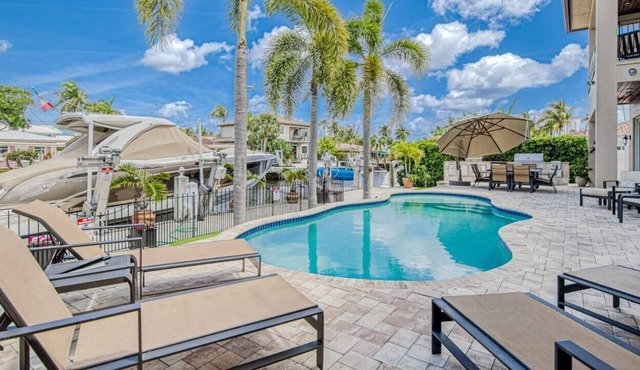 Stunning Waterfront Paradise Home in Pompano Beach